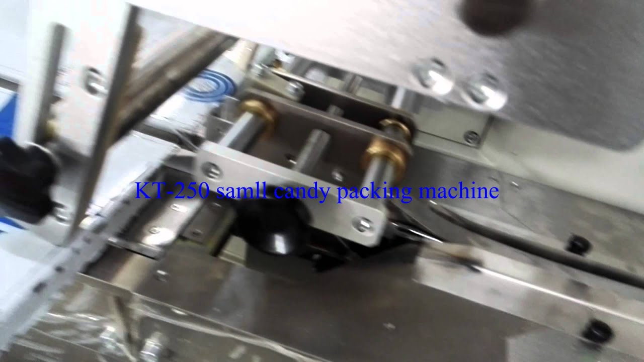 Horizontal sweet candy packaging machine