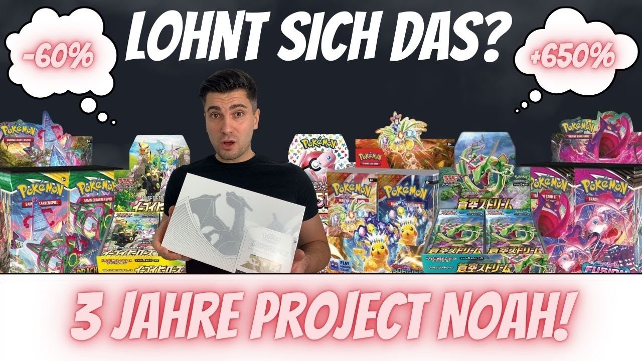 Pokemon Investment - 3 Jahre Project Noah! Hätte ich das Geld mal lieber aufs Sparbuch gelegt 😂