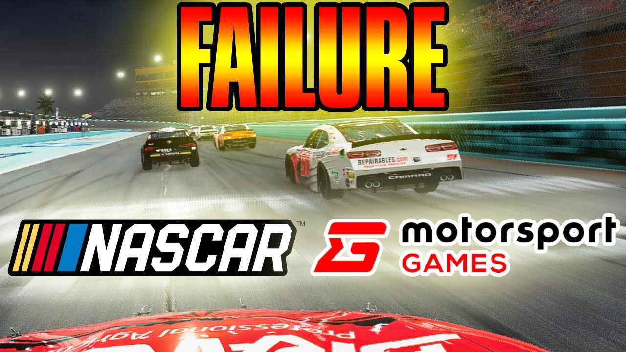 Motorsport Games and NASCAR Have FAILED Us Again (Rant)