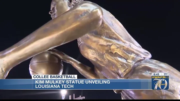 Louisiana Tech unveils Kim Mulkey statue