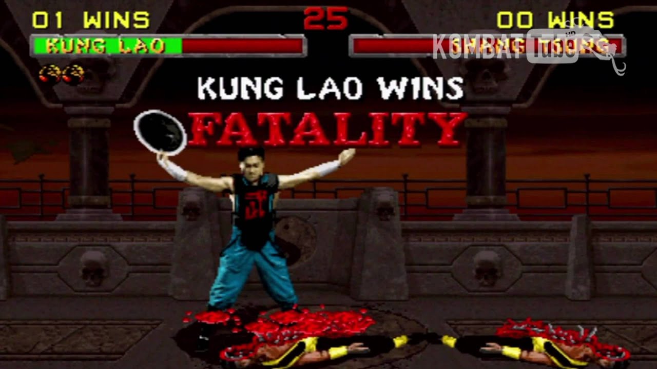 Fatality Mortal Kombat Classic & Original Font' Snapback Cap