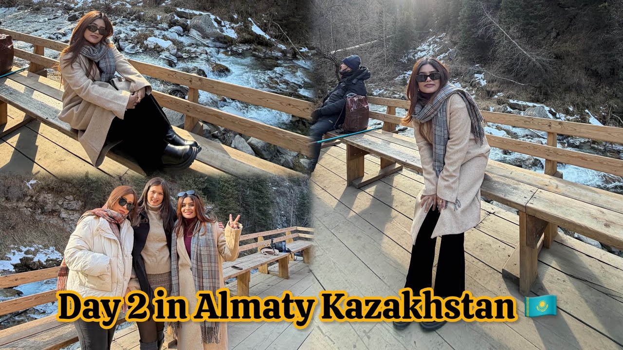 Day 2 In Almaty Kazakhstan 🇰🇿 || HOT SPRING WATER 🤓|| ​@PinkyThapa21 