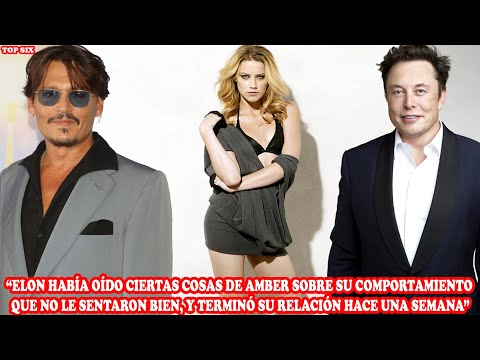 Video: Cómo Amber Heard volvió loco a Elon Musk