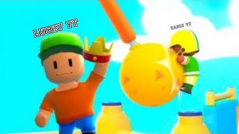 Stumble Guy‪s‬ - Gameplay Walkthrough Part 1 - First Win (iOS, Android)