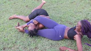 HEAD SCISSORS CHALLENGE ...faith vs mitchelle #submission