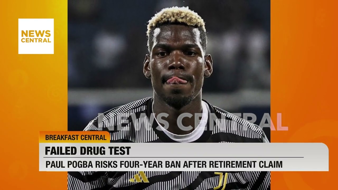 FIFA World Cup winner Pogba professionally suspended after failed drugs test