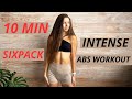 10 min abs workout from home  intense sixpack