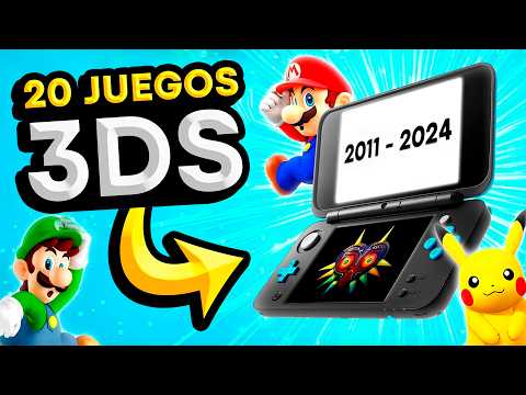Los 20 MEJORES JUEGOS de Nintendo 3DS (2021) 🏆