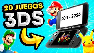 TOP 20 MEJORES JUEGOS de Nintendo 3DS 🏆