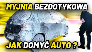 Jak DOMYĆ Samochód na MYJNI Bezdotykowej - DUŻO BŁOTA !