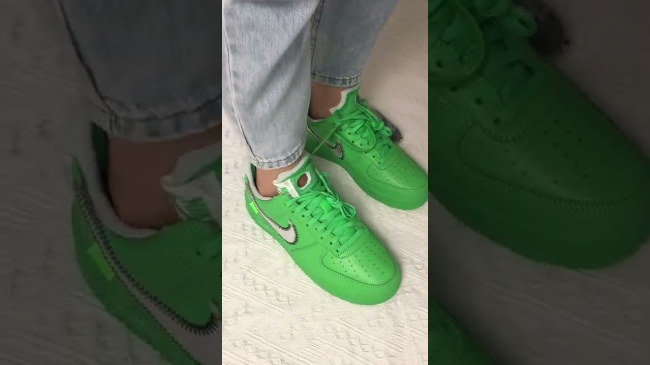 Daily Review: Off White Nike Air Force 1 Low Green