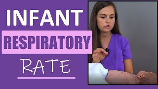 Infant Respiratory Rate Assessment | Pediatric Nursing Skills Newborn Vital Signs