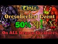 Where to hunt during the orcsoberfest tibia event