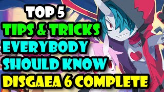 Disgaea 6 Complete Top 5 Tips And Tricks EVERYBODY Needs To Know To Gain An Advantage