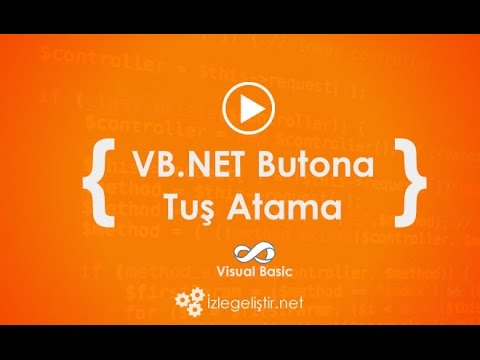 Visual Basic Butona Tuş Atama
