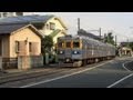 熊本電鉄 藤崎線 併用軌道区間 (18-Aug-2012) の動画、YouTube動画。