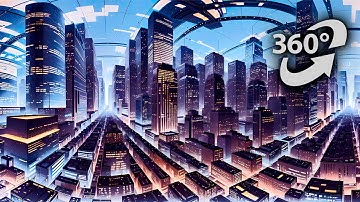 #044 | "Latent Reality" | 360º VR Deforum Animation (Stable Diffusion) [4K]