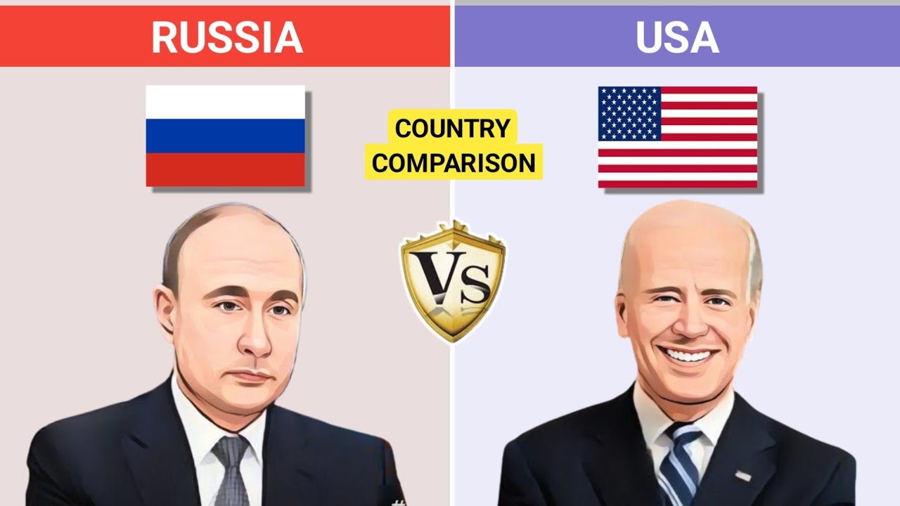 Russia vs Usa country comparison - YouTube