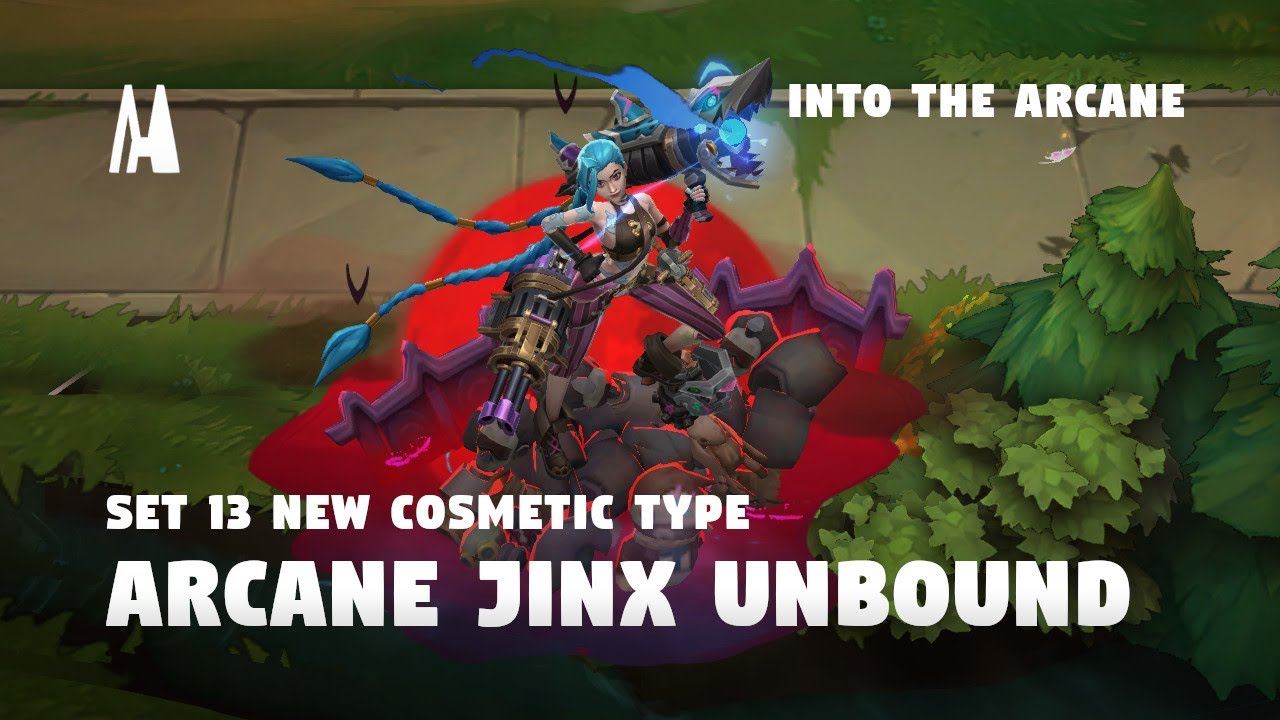 ARCANE JINX UNBOUND | FINISHER, BOOM, EMOTES | TFT SET 13