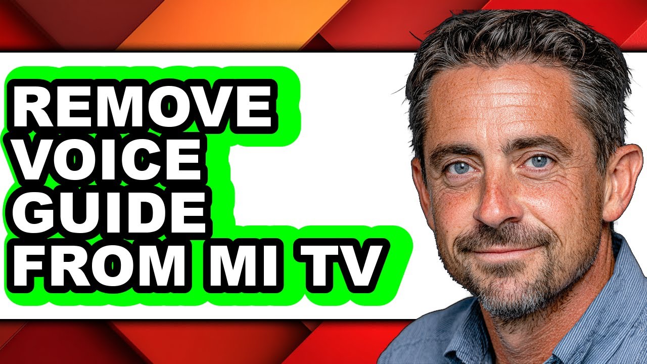 How to Remove Voice Guide from Mi Tv - Step by Step