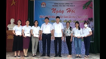Ngày hội đọc sách -Trường Tiểu học Phú Hòa B huyện Lương Tài, tỉnh Bắc Ninh