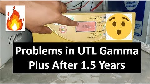 1.5 Years Owner Review of UTL Gamma Plus 12V Model