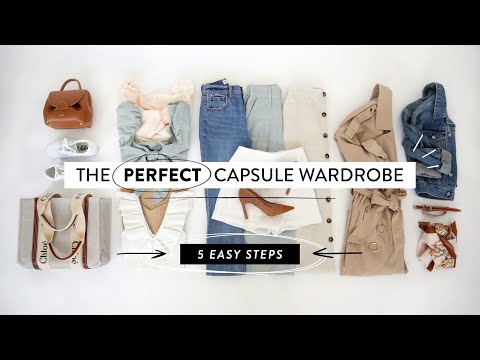 How to Build a SIMPLE Capsule Wardrobe in 5 Easy Steps ✨ Minimalist Travel  Capsule Wardrobe 2024 
