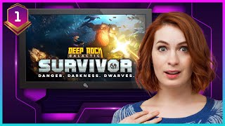 Felicia Day plays Deep Rock Galactic: Survivor! Part 1!