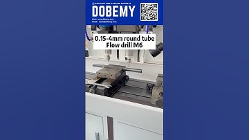 Auto #CNC machine #flowdirll thin-walled round tube