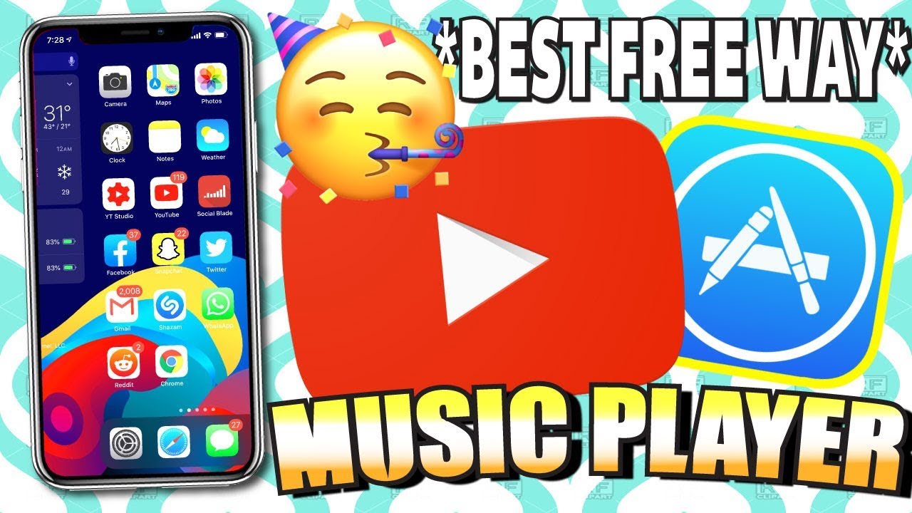 IOS 13 YouTube Video AudioMusic in BACKGROUND  PLAYLISTS Add Songs NO JAILBREAK iPhone BEST