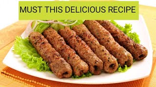 How To Make  Seekh Kabab Recipe | Perfect Seekh Kabab Recipe| Tasty Tasks