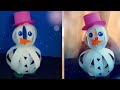 Diy paper snowman  easy craft with paper  by aditi yuvika