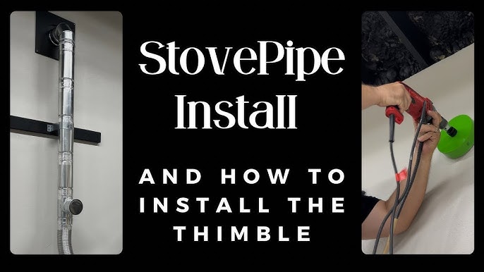 How To Install A Wood Stove Chimney Through Wall