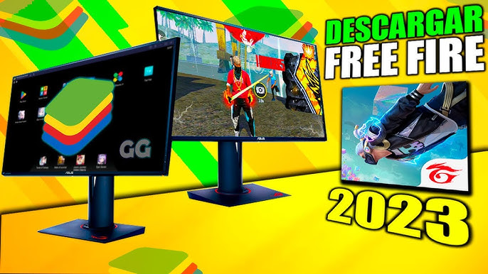 Como BAIXAR Free Fire para PC 2023 ✓ ÚLTIMA VERSÃO SEM LAG ✓ Emulador para  PC FRACO, MÉDIO