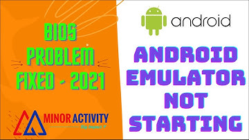 Android Emulator not starting Intel VT-X or Intel Virtualization Technology from BIOS Problem