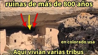 ruinas donde vivían varias tribus en colorado usa