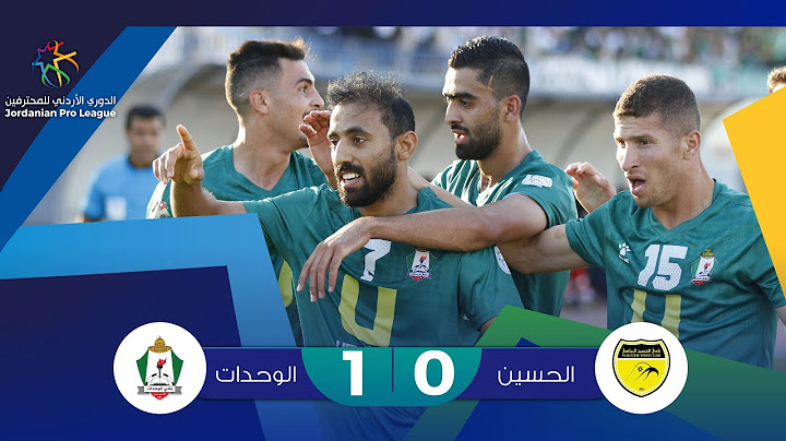 ملخص وأهداف مباراة الحسين والوحدات 0-1 | الدوري الأردني للمحترفين 2022