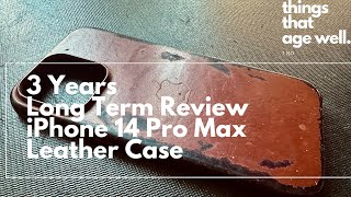 [LONG TERM 3YRS REVIEW] iPhone 14 Pro Max Apple Case