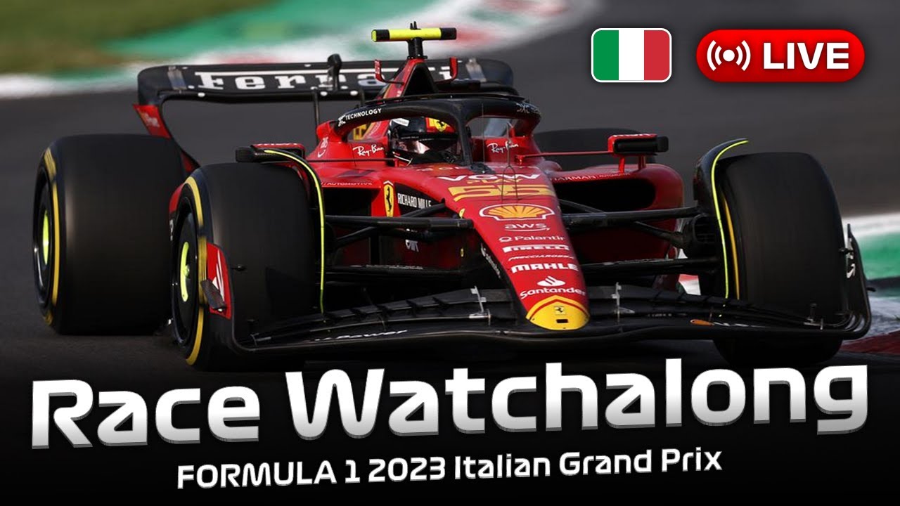 LIVE FORMULA 1 Italian Grand Prix 2023 - RACE Watchalong Live Timing