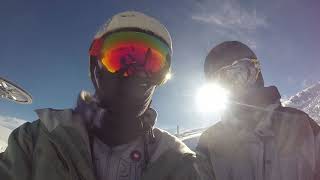Un día en Valdesquí  - Snowboard &amp; Ski -  Enero 2021 - Filomena - La Gran Nevada