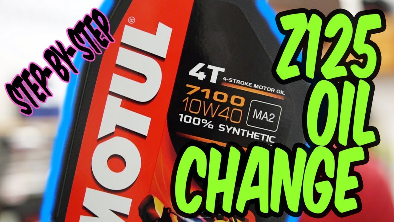 EASY z125 Oil Change