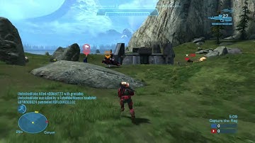 Halo Reach : DJ on Offense (CTF Hemorrhage)
