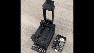 Приспособа для тестирования GPS_трекеров (DIY Test Equipment contact fixture)