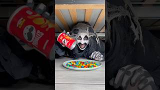 Monster finds endless candy in the can of chips ππ» #shorts