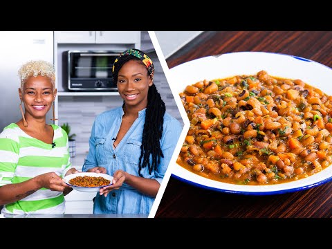 How To Make Trini Black Eyed Peas | Foodie Nation