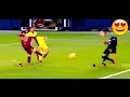ميسي ما اروعك نبيل شعيل مشتاقين لميسي في زمن الكورونا اهداف ميسي