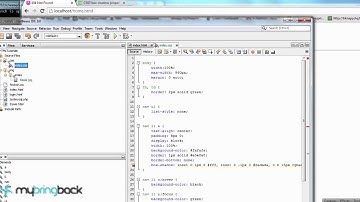 HTML and CSS Tutorial 10 :  Link hover, focus, visited, and active selectors