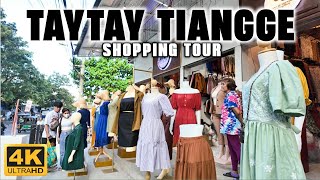 [4K] Exploring TAYTAY TIANGGE: Unveiling Fashion Finds and Prices  MustSee Shopping Tour!