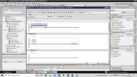Part-1: Manual Control of Water Filling using Siemens PLCSIM and Factory IO
