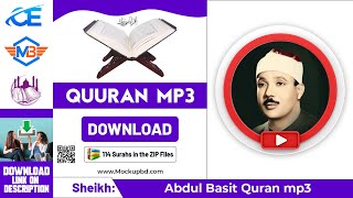 Abdul Basit quran mp3 Free Download Zip, quran mp3 and audio download by quri Abdul Basit screenshot 3